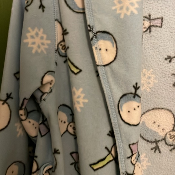 Limited Too Snowman Robe NO TIE - Picture 3 of 5